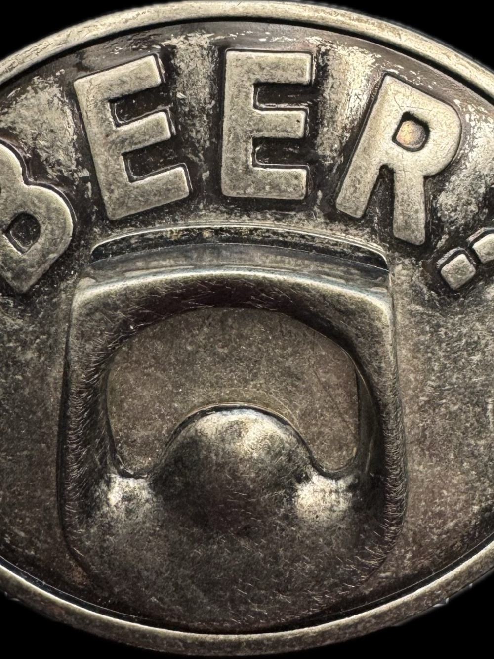 Beer? Beverage Opener Metal Belt Buckle